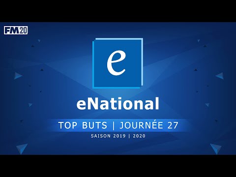 Le Top Buts de la 27ème journée de #eNational avec la voix d'Emmanuel Moine, LA voix du National