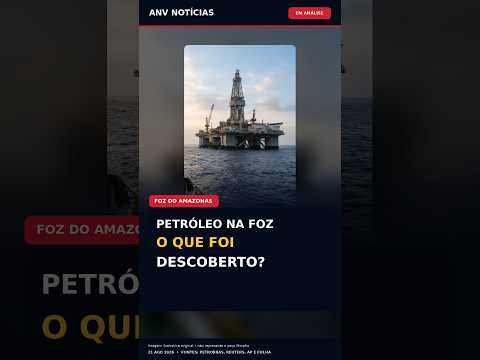 Petróleo na Foz do Amazonas: o que foi realmente descoberto? 🛢️ #Shorts