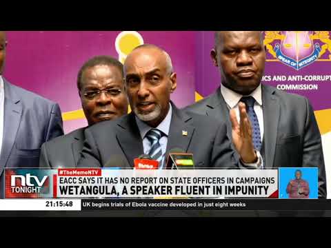 Speaker Moses Wetang'ula faces contempt charges for campaigning for President Ruto