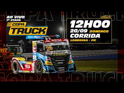 COPA TRUCK AO VIVO E COM IMAGENS - Corrida  - CURVELO/MG - Domingo (20/09) - 12h00