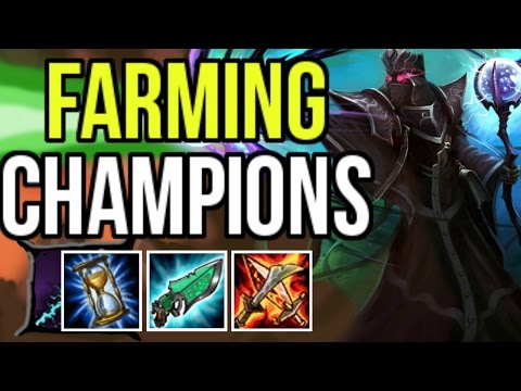 PROFESSOR AKALI DESTROYS KARTHUS ONE-TRICK [HIGH-ELO] (HOW TO FARM CHAMPIONS) | League of Legends