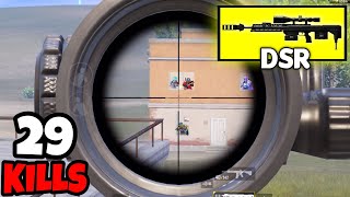 Download lagu The New Sniper *DSR* is Overpowered in BGMI • (29 KILLS) • BGMI Gameplay mp3