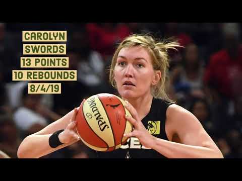 Carolyn Swords Full Highlights 2019.8.3 - 13 PTS, 10 RBS - PopOffBaby.com