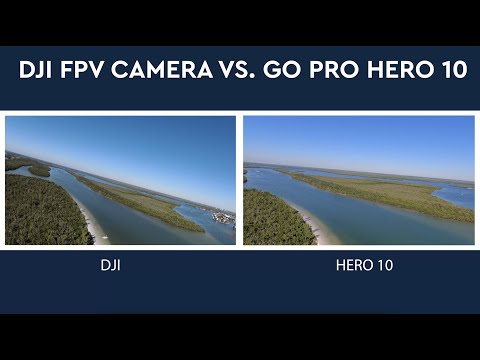 DJI’s FPV Camera vs The GoPro Hero 10