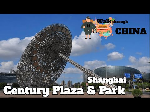 Century Plaza and Park, Shanghai - the largest sundial