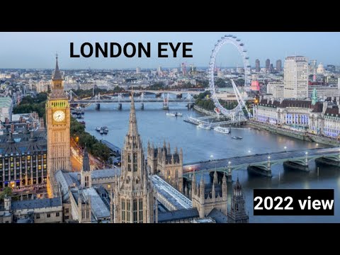London Eye landmark 2022 || 4K Ultra HD || London || The United Kingdom
