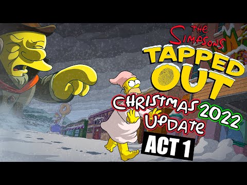 The Simpsons Tapped Out Christmas 2022 The Simpsons: Tapped Out | Christmas Event | #1 (2022)
