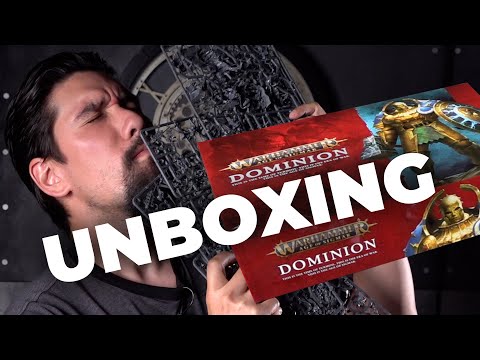 DOMINION Unboxing | NEW Warhammer Age of Sigmar Box Set (3rd Edition)