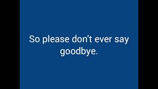 Elvis Presley: I'll Never Let You Go Little Darlin' (Lyrics)