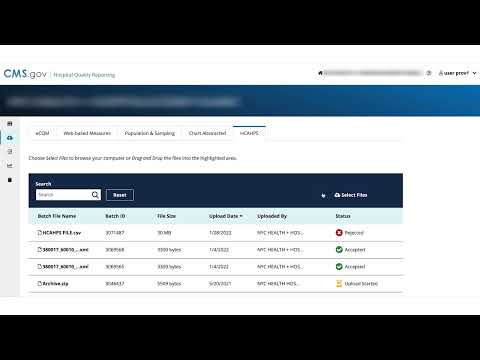How to Submit HCAHPS