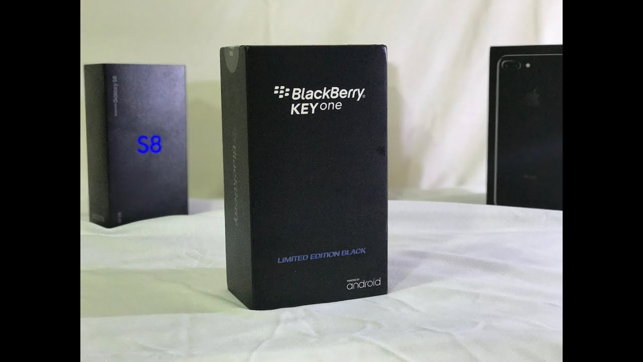 UNBOXING THE LIMITED EDITION BLACKBERRY KEYONE!