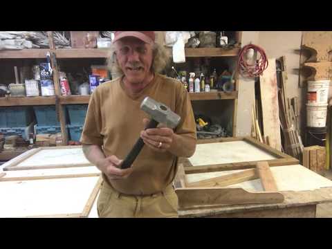 Making a lightweight foam sledge hammer