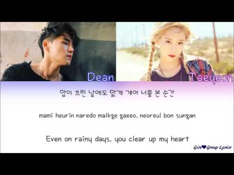 Taeyeon 태연 – Starlight ft  Dean Color Coded Lyrics ENG ROM HAN