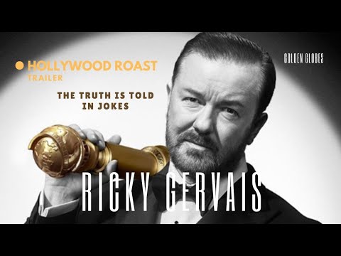 Ricky Gervais Brutal Honesty Calls Out EVERYONE in Hollywood Golden Globes