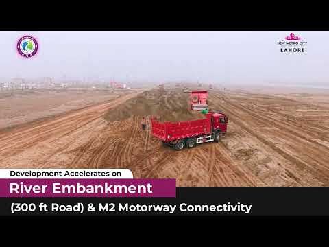 Progress on the Move | 300 ft River Embankment Road & M2 Motorway Connectivity Update