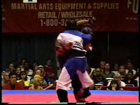 Brian Mckeel vs Jason Bourelly 1999 Bluegrass Nationals Karate Tournament