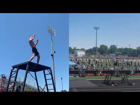 2019 Blue Knights Finals Day Run Through Drum Major Cam