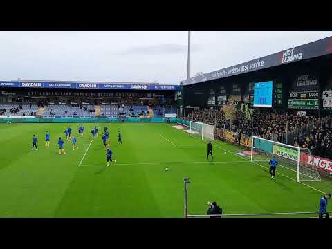 24.11.24  Dänische Superliga Brøndby IF Fans Im Sydbank Park Sønderjyske