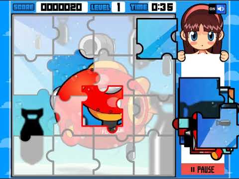 Anime Jigsaw Puzzle [Windows PC] Gameplay