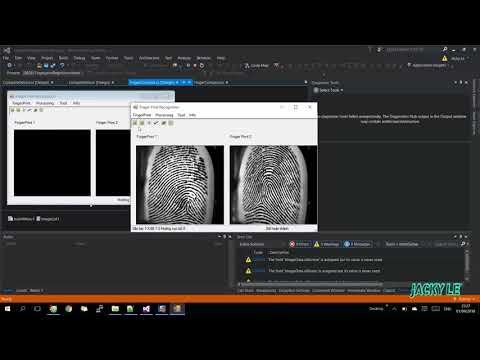 Finger Print Recognition And Comparison