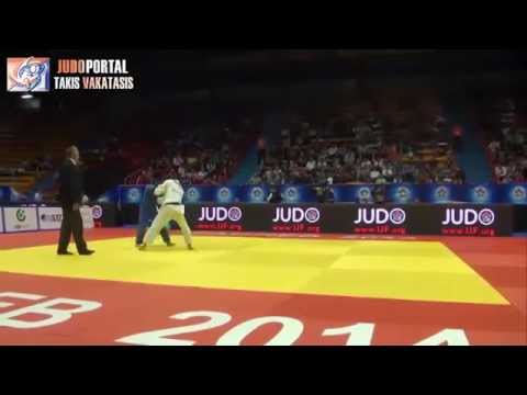 Judo Grand Prix Zagreb 2014 Bronze -66kg FLICKER Tal (ISR) - SANDAL Sinan (TUR)