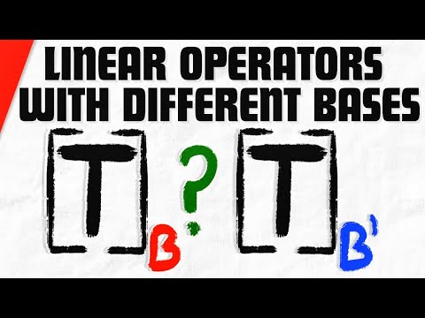 Similar Linear Operators with Different Bases | Linear Algebra