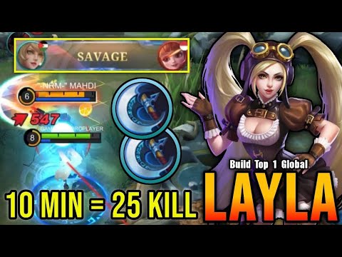 Layla Best Build #mobilelegends