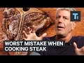 Anthony Bourdain On The Worst Mistake When Cooking Steak