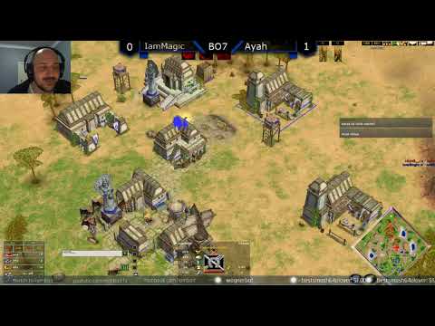 IamMagic vs Ayah - Age of Mythology: The Titans (Game 2)