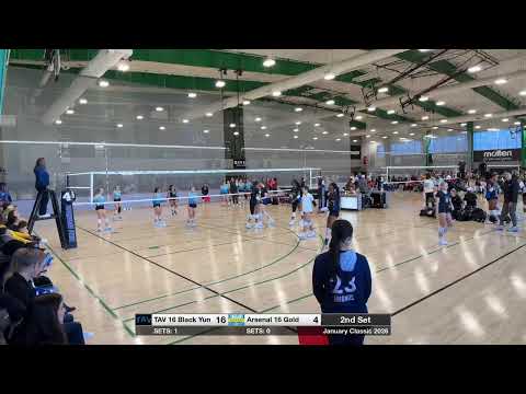 2026 January Classic Tournament: TAV 16 Black Yun vs. Arsenal 16 Gold