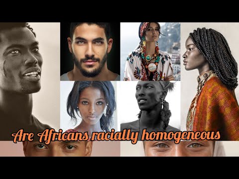 Different and diverse ethinc/racial groups in Africa