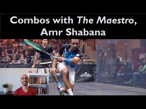 PSA Squash: Combinations With The Maestro, Amr Shabana - TACTICS