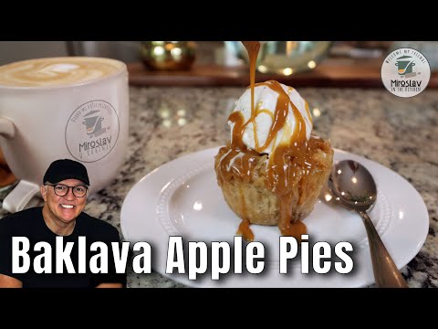 Baklava Apple Pies: The Best of Both Worlds!