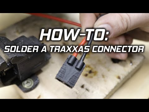 How To: Solder a Traxxas RC Connector Like A Pro!