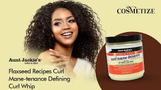 Aunt Jackie's Flaxseed Recipes Curl Mane-tenance Defining Curl Whip 15oz