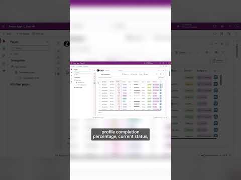 Video Thumbnail: Build a Power App from Existing Data in Under a Minute