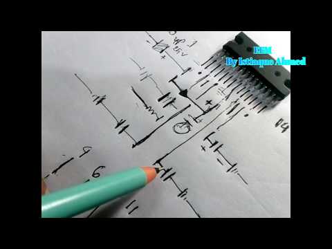 Let's Make A LA4508 ic Amplifier on BreadBoard-Details Explanation With Figure. LA 4508