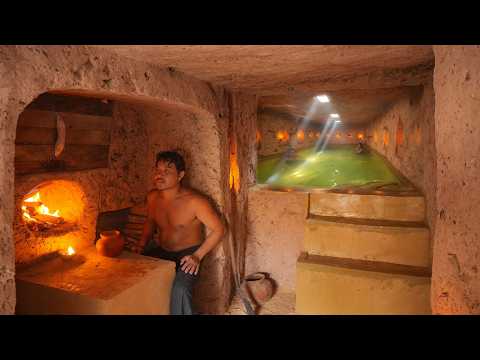 We Build Private Secret Underground With Pools In 111Day, SURVIVAL BUILDER