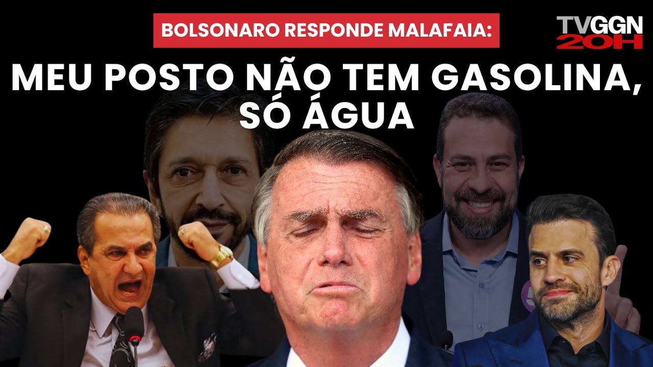 RACHA NA DIREITA: BOLSONARO RESPONDE MALAFAIA APÓS SER CHAMADO DE COVARDE | TVGGN 20H | (08/10)