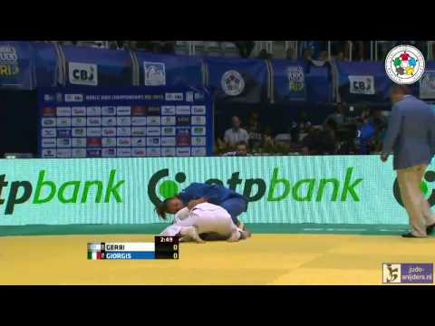 Judo 2013 World Championships Rio de Janeiro: Gerbi (ISR) - Giorgis (ITA) [-63kg]