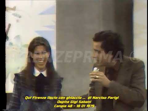 Qui Firenze liscio con ghiaccio  di Narciso Parigi - Ospite  Gigi Sabani - Canale 48 - 18 01 1979