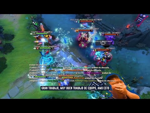 CLASSIC HIGH FIVE party in a 5 MILLION DOLLAR game! You don't see this on LOL - TI10