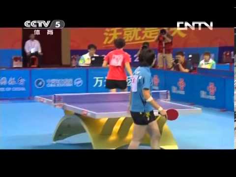 2013 China National Games (WT-Final] Li Xiaoxia - Li Xiaodan [Full match/chinese]