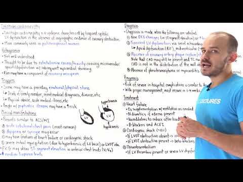 Takotsubo cardiomyopathy (stress-induced cardiomyopathy)