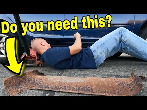 Should you drive without an Exhaust HEAT SHIELD?