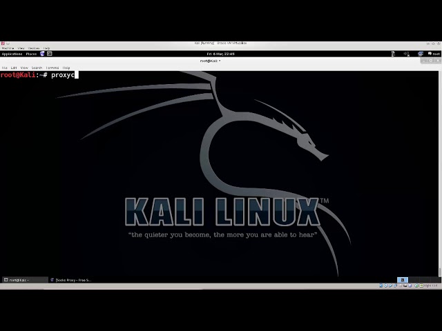 Videouttalande av kali linux Engelska