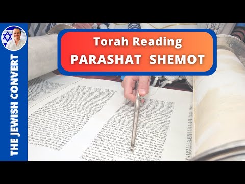 Torah Reading | Parashat SHEMOT in Hebrew with English Translation