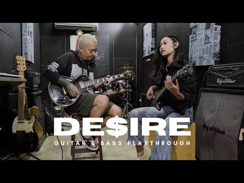 DEEPTALKS - De$ire (Guitar & Bass Playthrough)