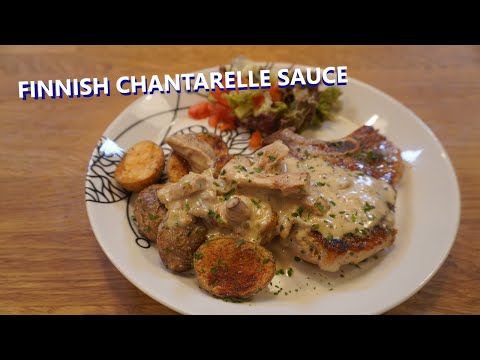 Finnish Chantarelle Sauce | Kanttarellikastike