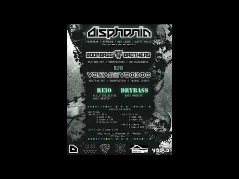DRYBASS - Night with DISPHONIA, BOOMBASS BROTHERS & VOLTAGE VOODOO. (Neurofunk Selection)
